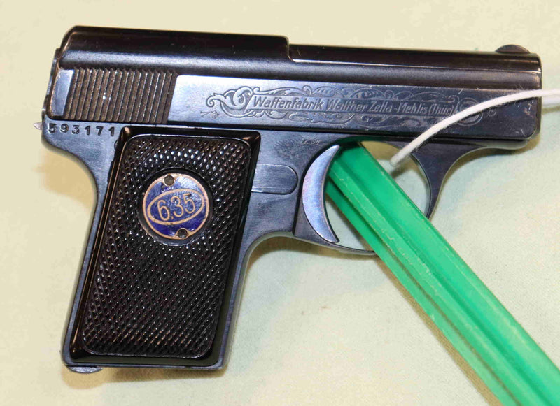 Pistola Walther Zella-Mehlis Modello 9 Calibro 6.35