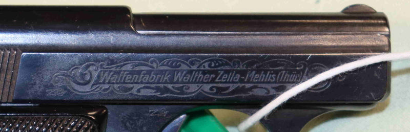 Pistola Walther Zella-Mehlis Modello 9 Calibro 6.35