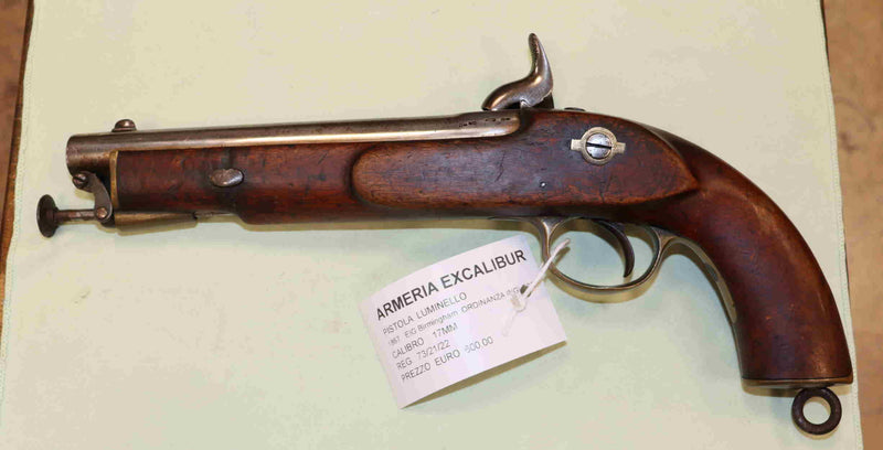 Pistola Avancarica Birmingham 1867 EIG Calibro 17 MM