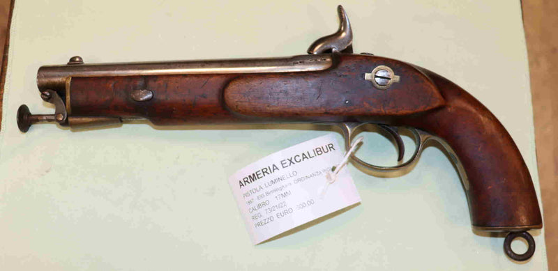 Pistola Avancarica Birmingham 1867 EIG Calibro 17 MM