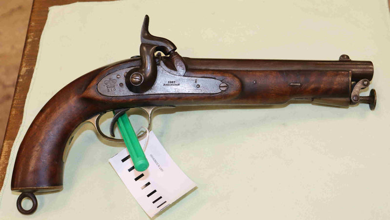 Pistola Avancarica Birminngham 1867 EIG Calibro 17 MM