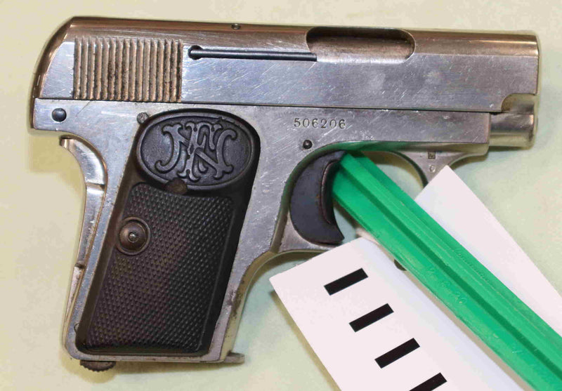 Pistola FN Browning 1906 Nickel Calibro 6.35