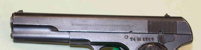 Pistola Husqvarna Modello 1907 Calibro 9 Long