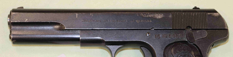 Pistola Husqvarna modello 1907 calibro 9 Long